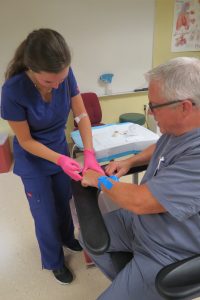 Clinical Medical Assistant Training at a trade school