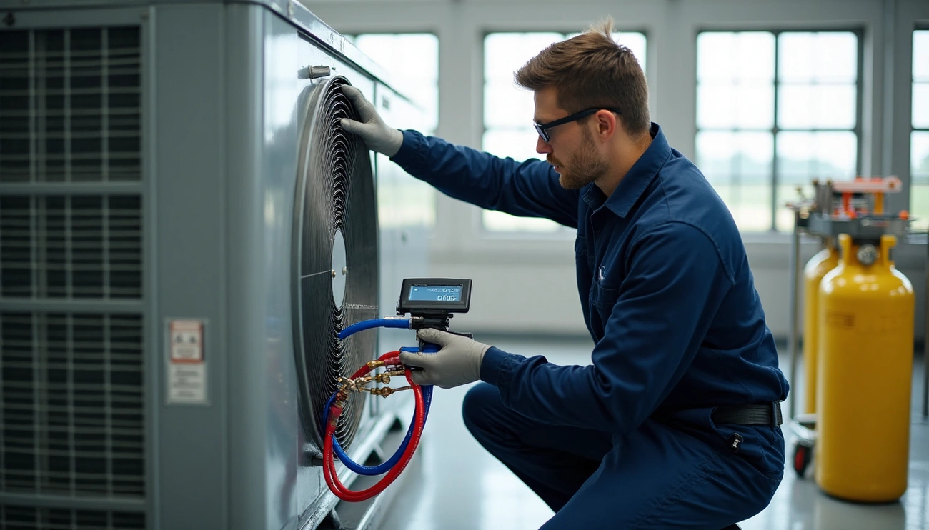 EPA 608 certified technician